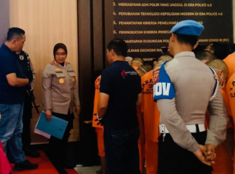 Polresta Cirebon Ungkap 23 Kasus Narkoba, Amankan 34 Tersangka